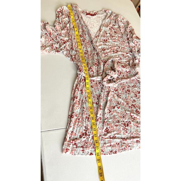 Prana Wrap robe Women Medium Tencel Modal Floral SOFT Comfort Everyday - Picture 5 of 11
